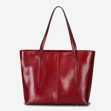 Women’s Leather Tote – Chic Large Capacity Shoulder Bag for Work & Everyday Style