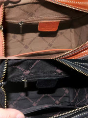 Elegant Leather Box Bag – Premium Full-Grain Crossbody & Tote for Women