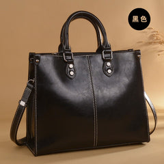 Women’s Leather Handbag – Stylish Shoulder, Crossbody & Tote Bag in Genuine Leather