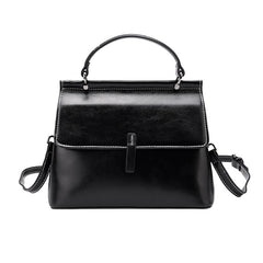 Elegant Leather Tote for Women – Chic Top Handle & Shoulder Bag