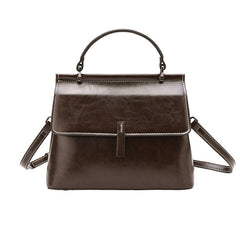 Elegant Leather Tote for Women – Chic Top Handle & Shoulder Bag