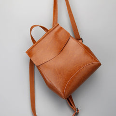 Trendy Leather Backpack for Women – Stylish and Practical Everyday Bag
