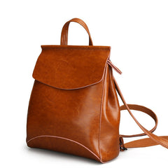 Trendy Leather Backpack for Women – Stylish and Practical Everyday Bag