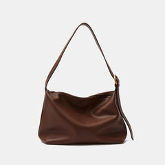 Soft Leather Tote Bag – Women’s Full-Grain Large Shoulder & Crossbody Handbag