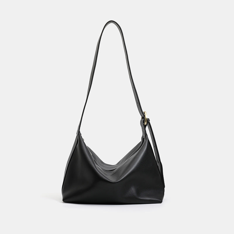 Soft Leather Tote Bag – Women’s Full-Grain Large Shoulder & Crossbody Handbag