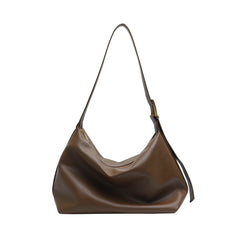 Soft Leather Tote Bag – Women’s Full-Grain Large Shoulder & Crossbody Handbag
