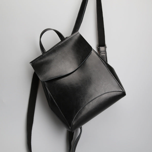 Women’s Leather Backpack – Chic Multi-Functional Genuine Leather Shoulder Bag