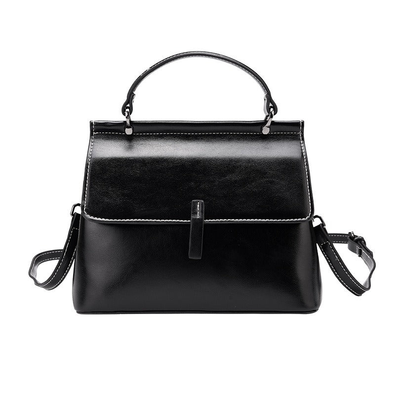 Elegant Leather Tote for Women – Chic Top Handle & Shoulder Bag